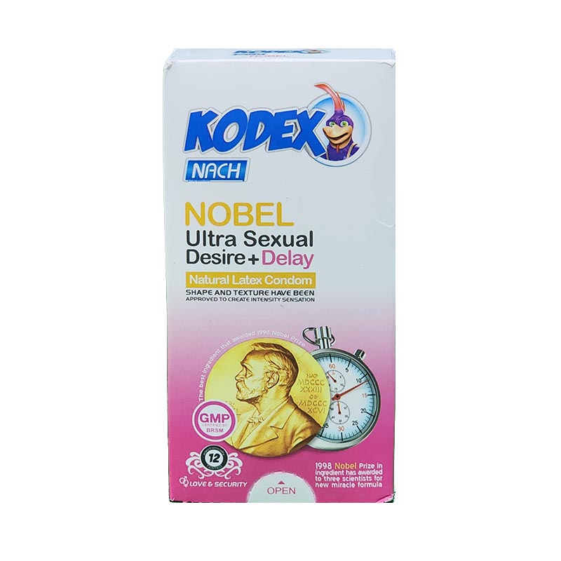 کاندوم کدکس مدل Nobel بسته 12 عددی